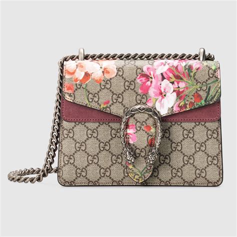 borse gucci gg blooms 2018 con catena|Borsa a spalla Dionysus GG Blooms 2000.